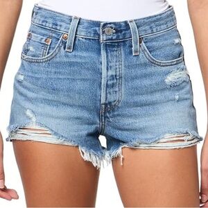 Levi’s 501 High Rise Jean Shorts